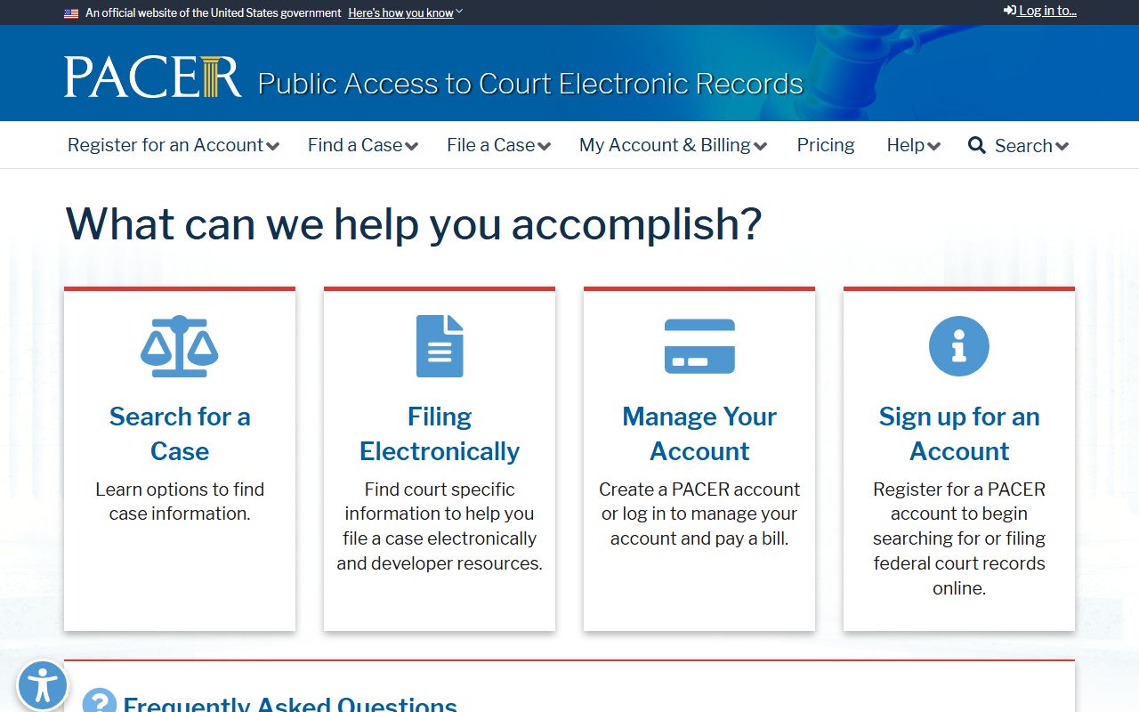 Blaine County District Court PACER federal records source